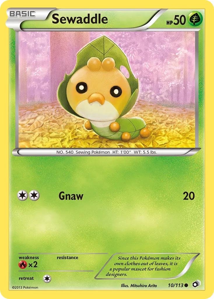 Sewaddle #10, Legendary Treasures