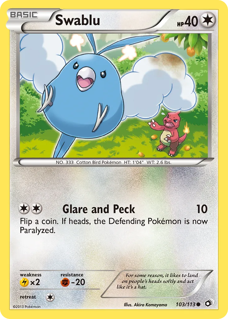 Swablu #103, Legendary Treasures