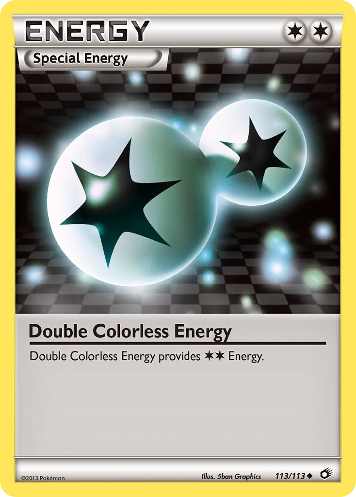 Double Colorless Energy #113, Legendary Treasures