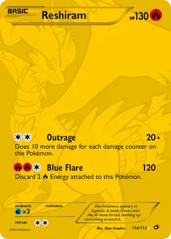 Reshiram #114, Standard