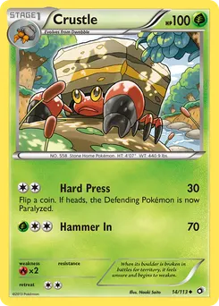 Crustle #14, Reverse Foil