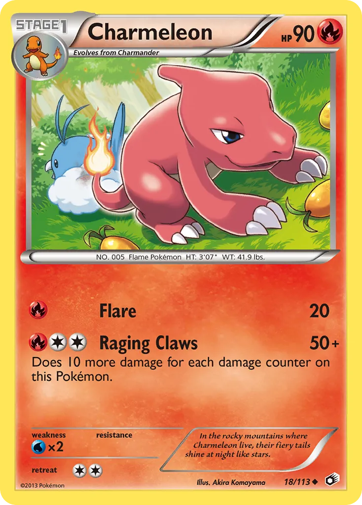 Charmeleon #18, Legendary Treasures