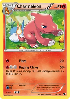 Charmeleon #18, Reverse Foil