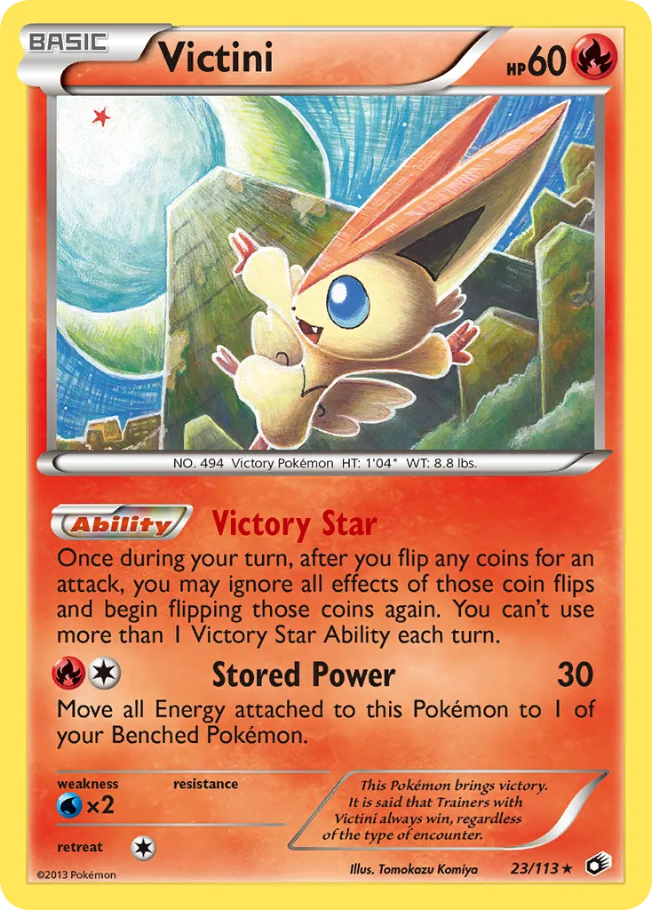 Victini #23, Legendary Treasures