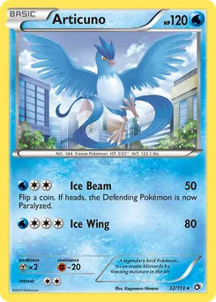Articuno #32, Reverse Foil