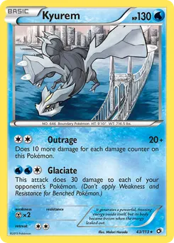 Kyurem #43, Reverse Foil