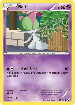 Ralts #59, Reverse Foil