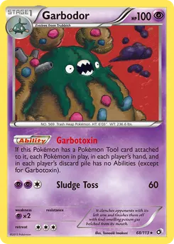 Garbodor #68, Reverse Foil