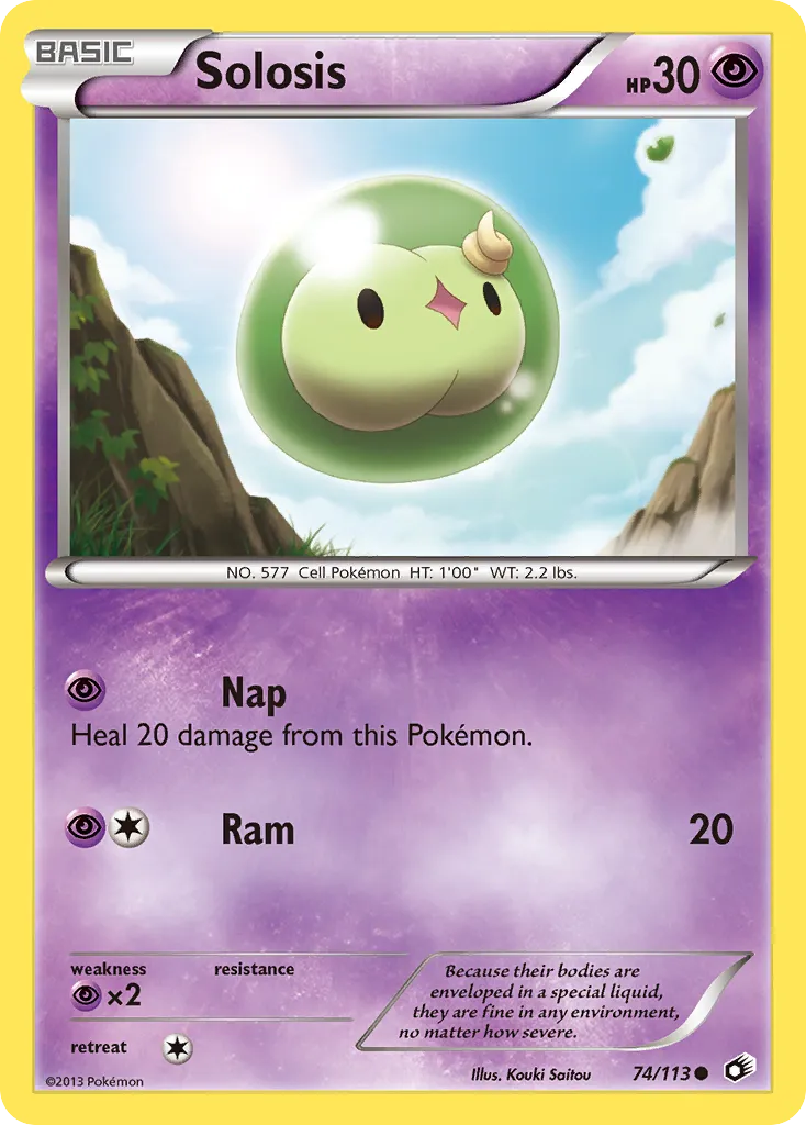 Solosis #74, Legendary Treasures Reverse Foil