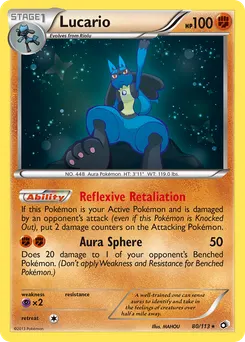 Lucario #80, Cosmos-Mega Lucario