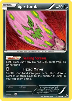 Spiritomb #87, Reverse Foil