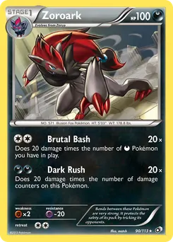 Zoroark #90, Cosmos