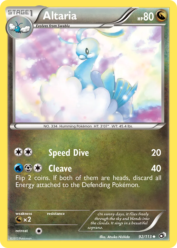 Altaria #92, Legendary Treasures