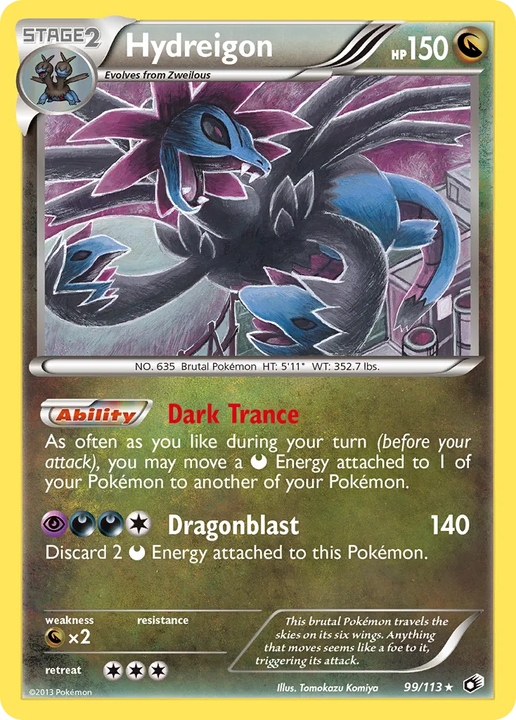 Hydreigon #99, Legendary Treasures
