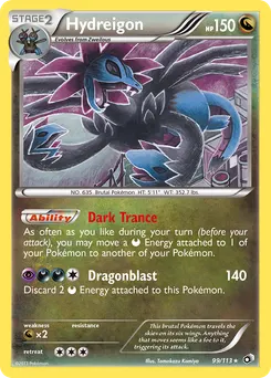 Hydreigon #99, Reverse Foil
