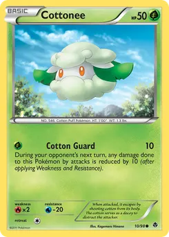 Cottonee #10, Reverse Foil