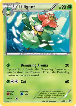 Lilligant #14, Reverse Foil