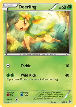 Deerling #15, Reverse Foil