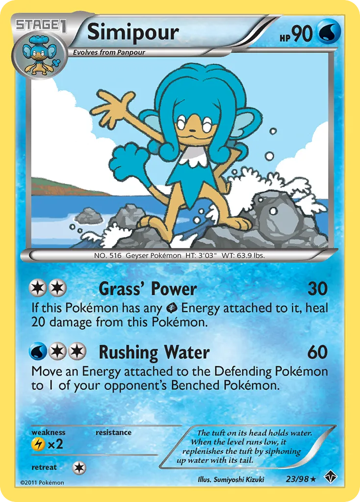 Simipour #23, Emerging Powers Reverse Foil