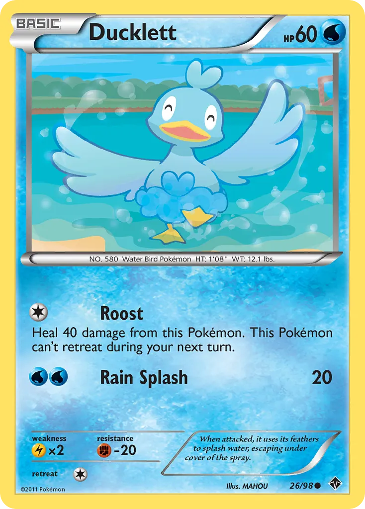Ducklett #26, Emerging Powers Reverse Foil