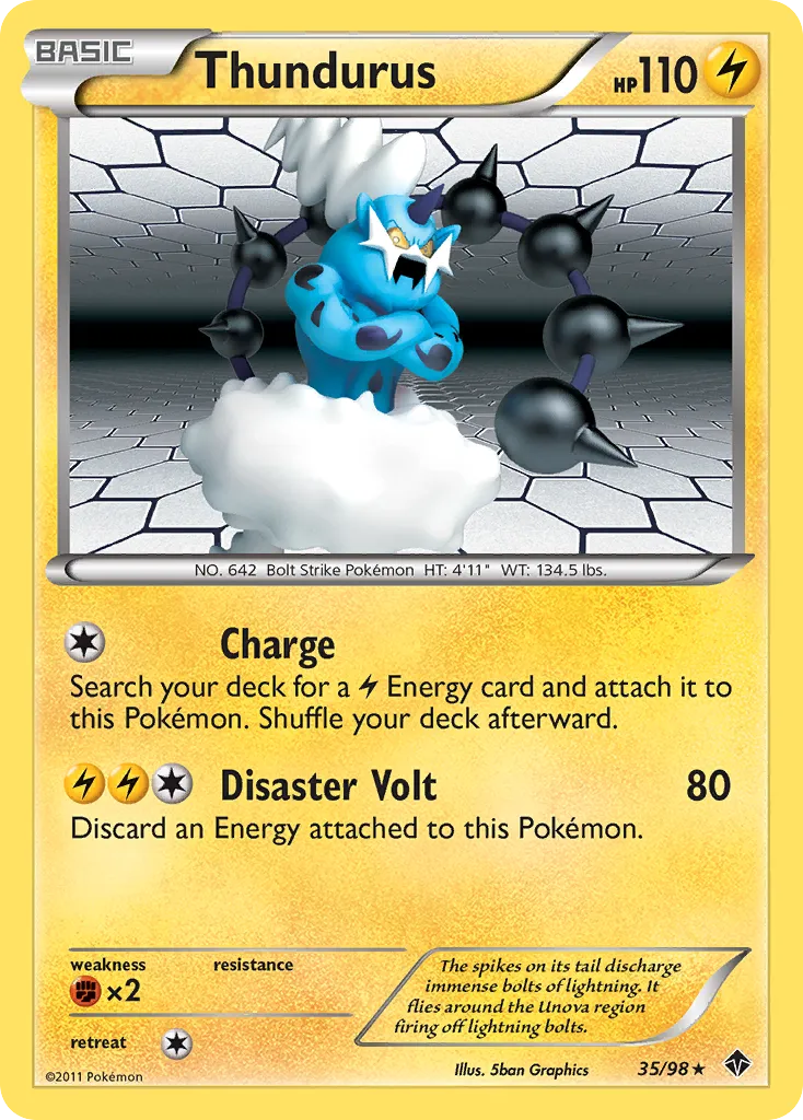 Thundurus #35, Emerging Powers