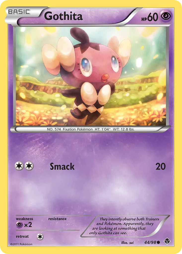 Gothita #44, Emerging Powers Reverse Foil