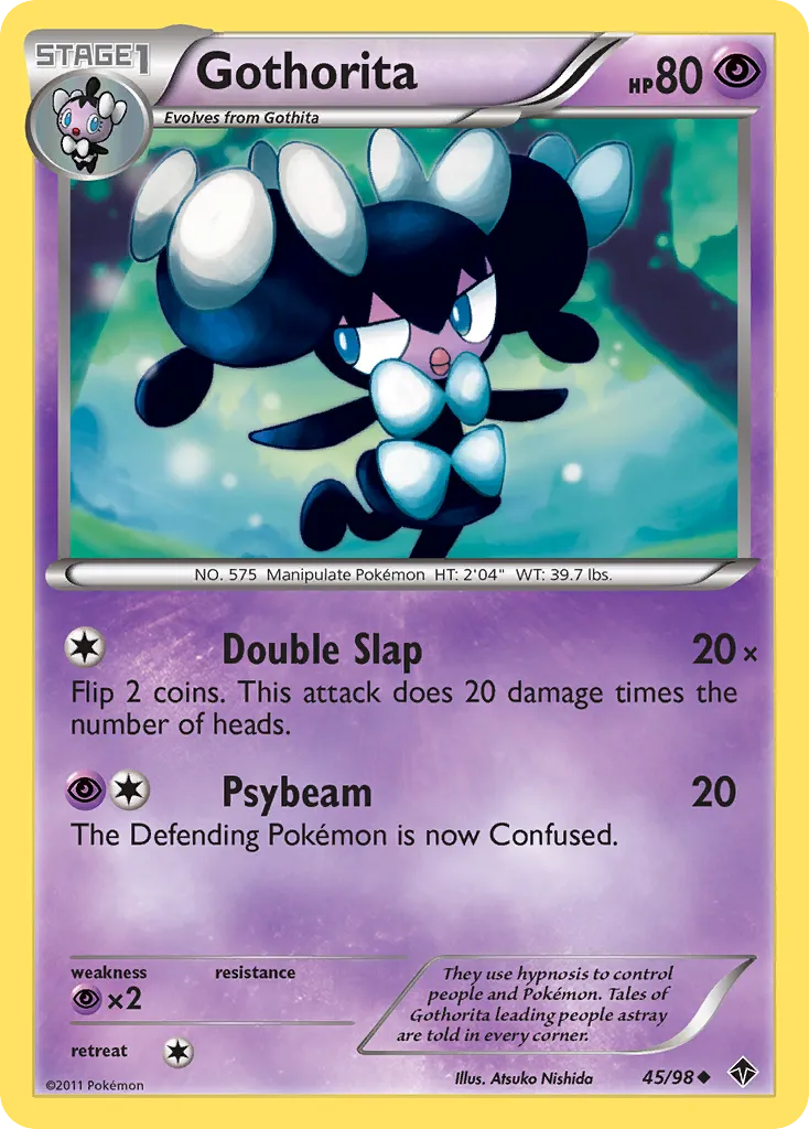 Gothorita #45, Emerging Powers Reverse Foil