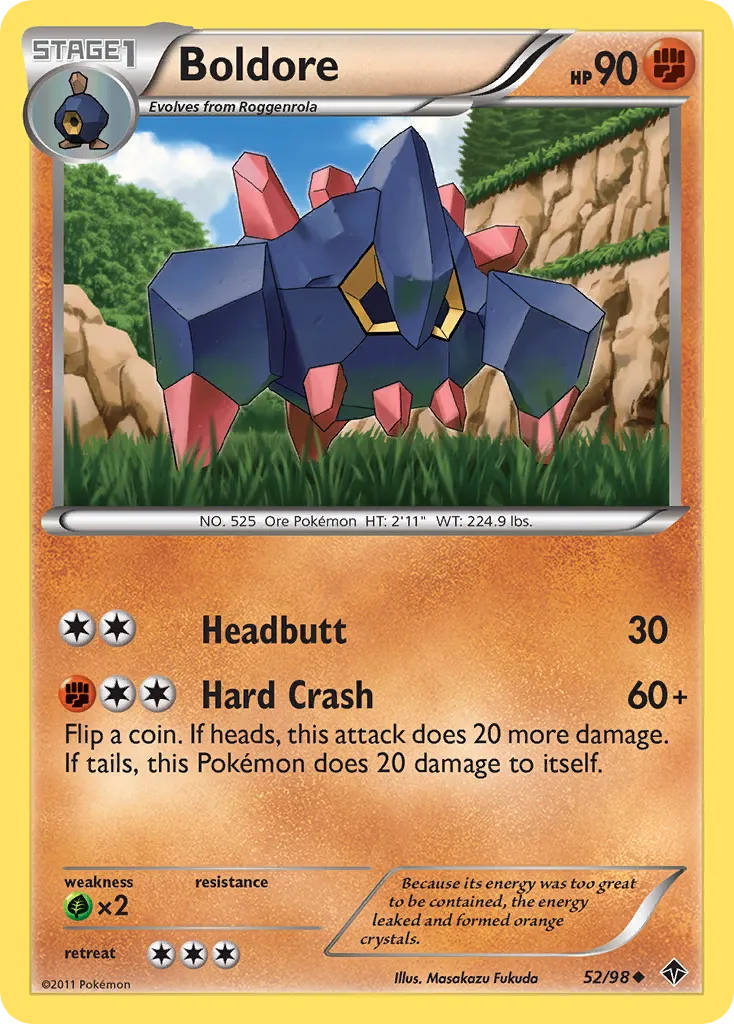 Boldore #52, Emerging Powers Reverse Foil