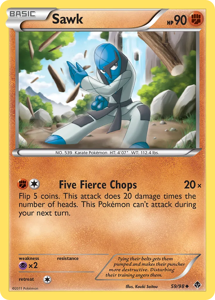 Sawk #59, Emerging Powers Reverse Foil