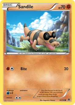 Sandile #60, Reverse Foil