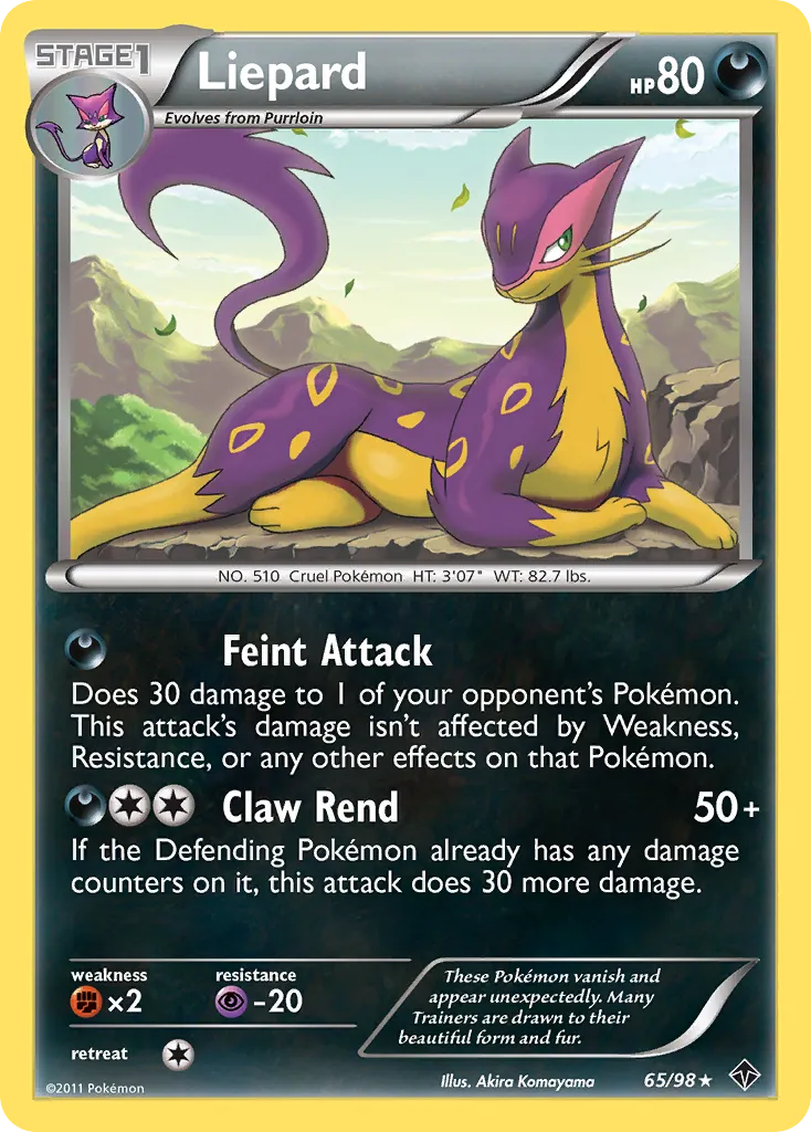Liepard #65, Emerging Powers