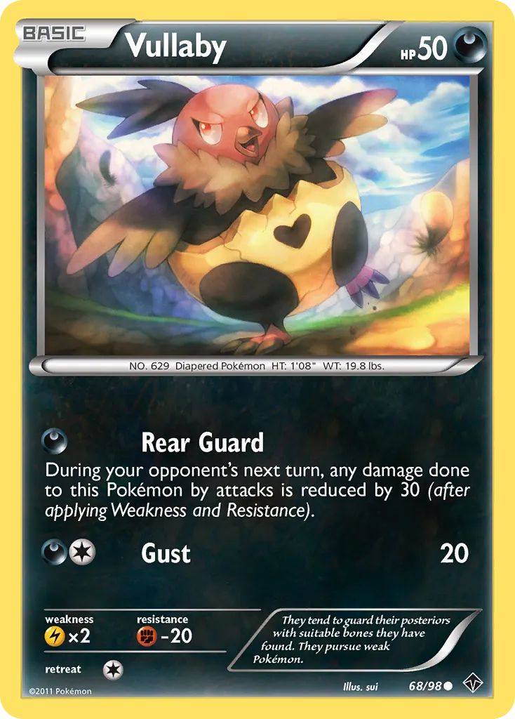 Vullaby #68, Emerging Powers Reverse Foil