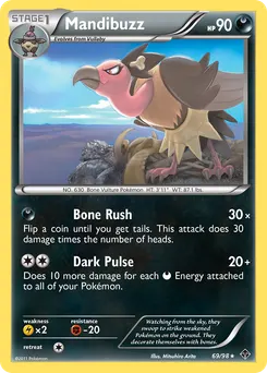 Mandibuzz #69, Reverse Foil