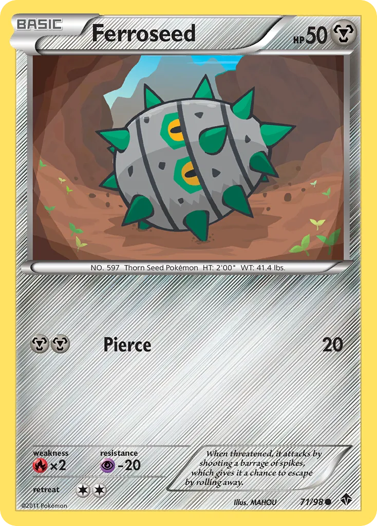 Ferroseed #71, Emerging Powers Reverse Foil