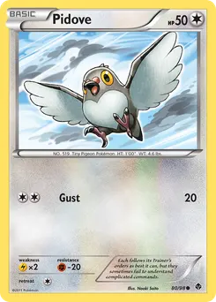 Pidove #80, Reverse Foil
