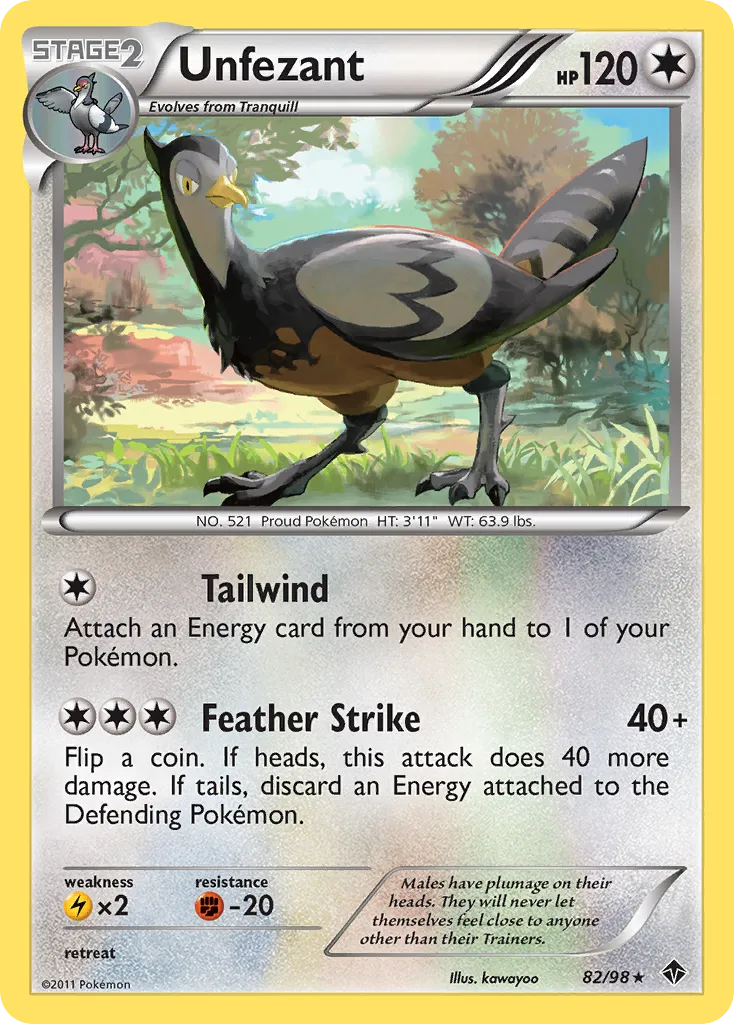 Unfezant #82, Emerging Powers