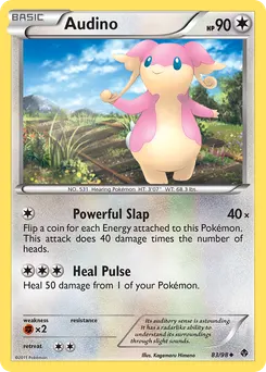 Audino #83, Reverse Foil