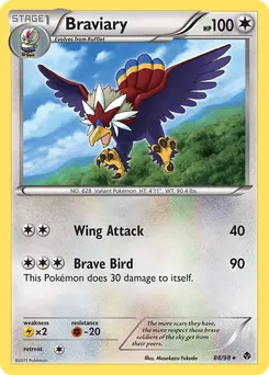 Braviary #88, Reverse Foil