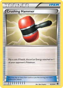 Crushing Hammer #92, Reverse Foil