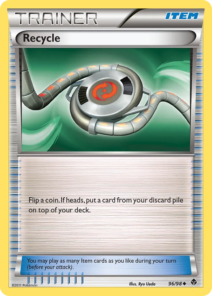 Recycle #96, Emerging Powers Reverse Foil