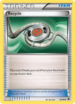 Recycle #96, Reverse Foil