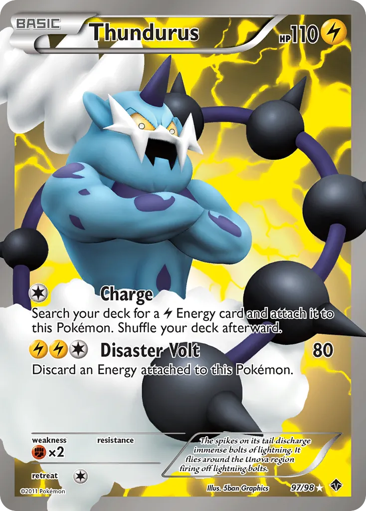 Thundurus #97, Emerging Powers