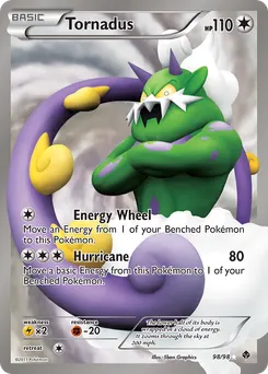 Tornadus #98, Standard