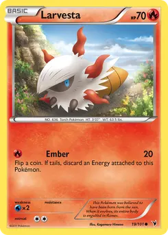 Larvesta #19, Reverse Foil