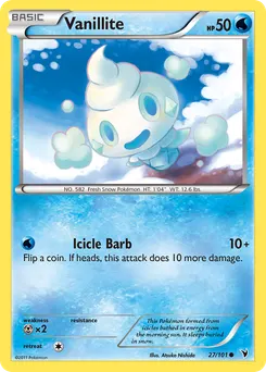 Vanillite #27, Reverse Foil