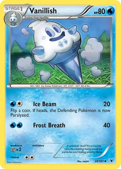 Vanillish #28, Reverse Foil