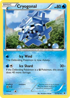 Cryogonal #32, Crosshatch-2012 Pokemon League