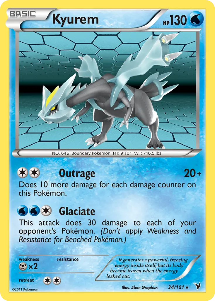Kyurem #34, Noble Victories Cosmos