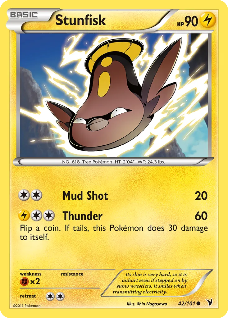 Stunfisk #42, Noble Victories Reverse Foil