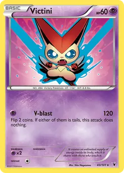 Victini #43, Prerelease
